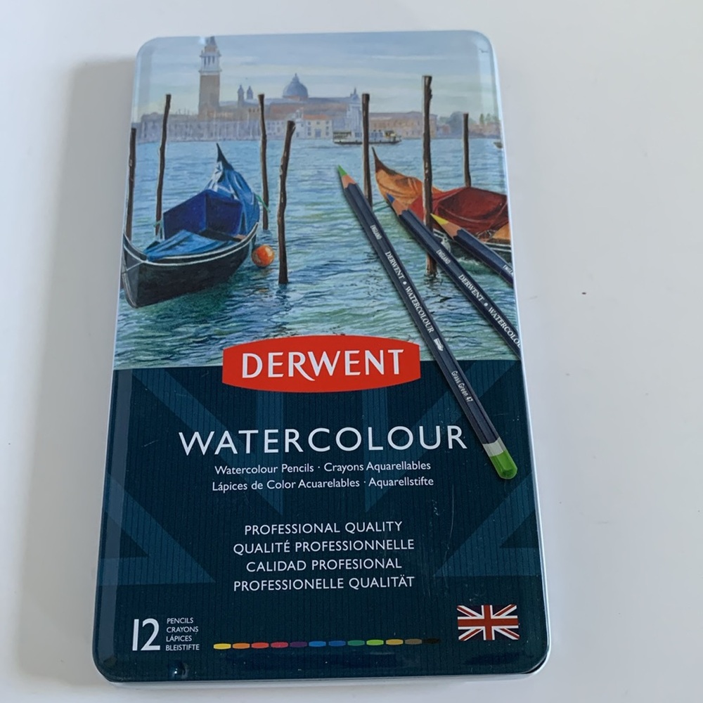 Derwent watercolour pencils 12pcs - Picture 2 of 5